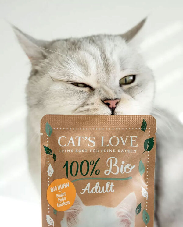 Cats Love Bio Pollo gato