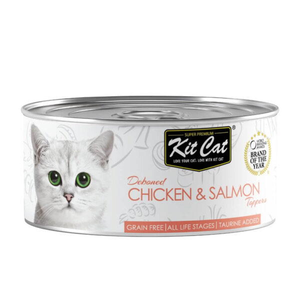 Kit Cat Pollo con salmón 80 g