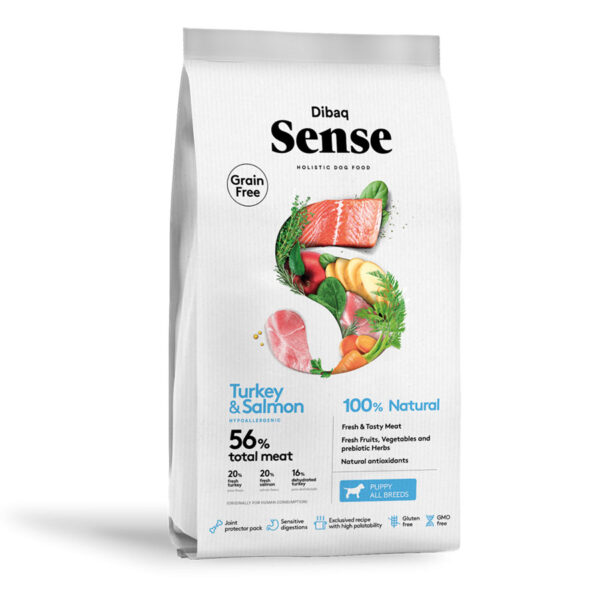 Sense cachorro Salmon y Pavo