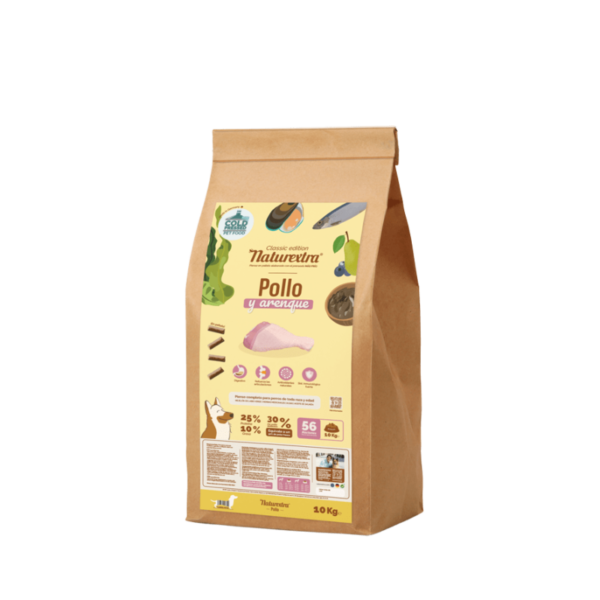 Naturextra pollo, alimento en pellets para perros